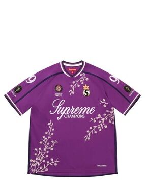トップス Supreme NIKE Jewel Strip Soccer Jersey Supreme Nike Jewel Stripe Soccer Jersey Black Men's - FW20 - US